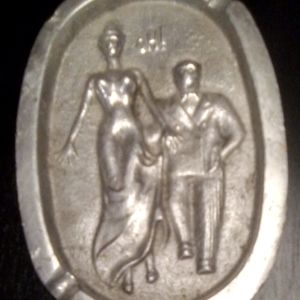 Vintage Pewter Ashtray